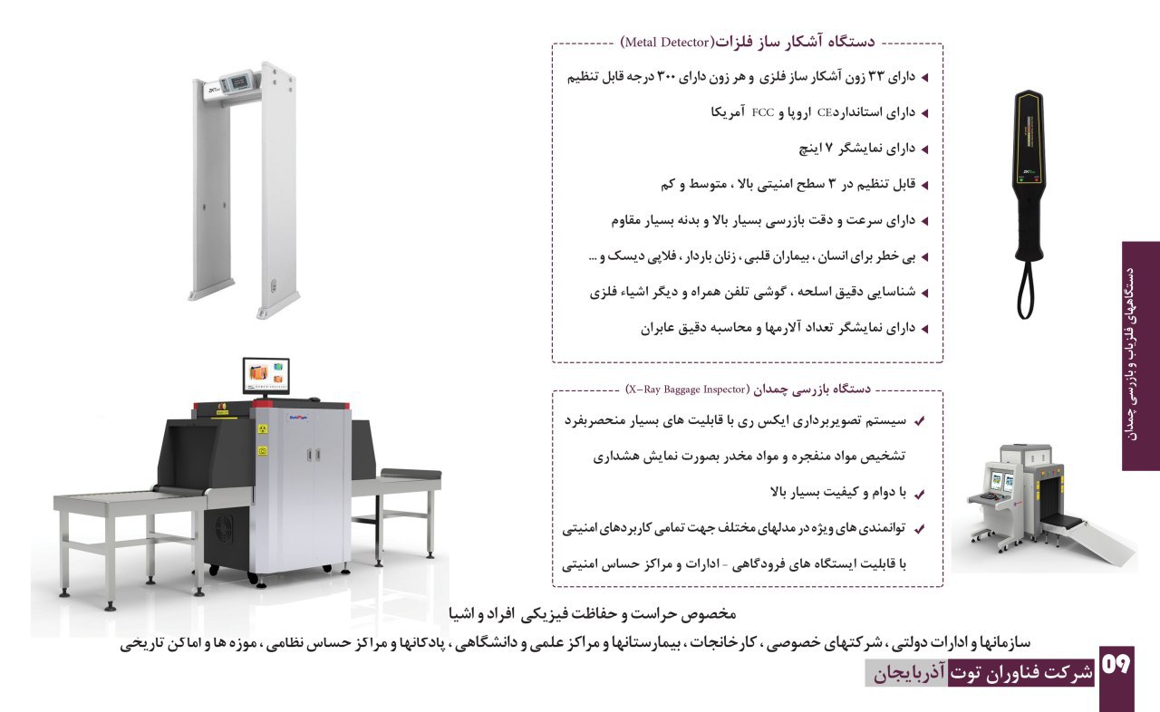 پیاده سازی گیت های حفاظت الکترونیکی  x-ray