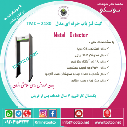 گیت بازرسی بدنی نفر رو و فلزیاب TMD-2180