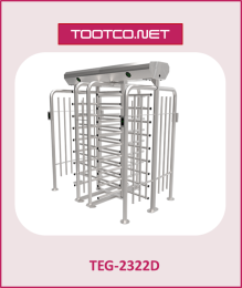 گیت کنترل تردد تمام قد دو محوره TEG-2322D