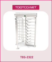 گیت کنترل تردد تمام قد تک محوره TEG-2322