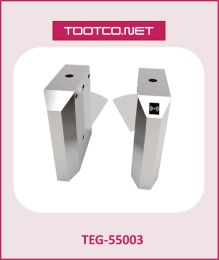 گیت کنترل تردد شیشه ای کناری TEG-55003